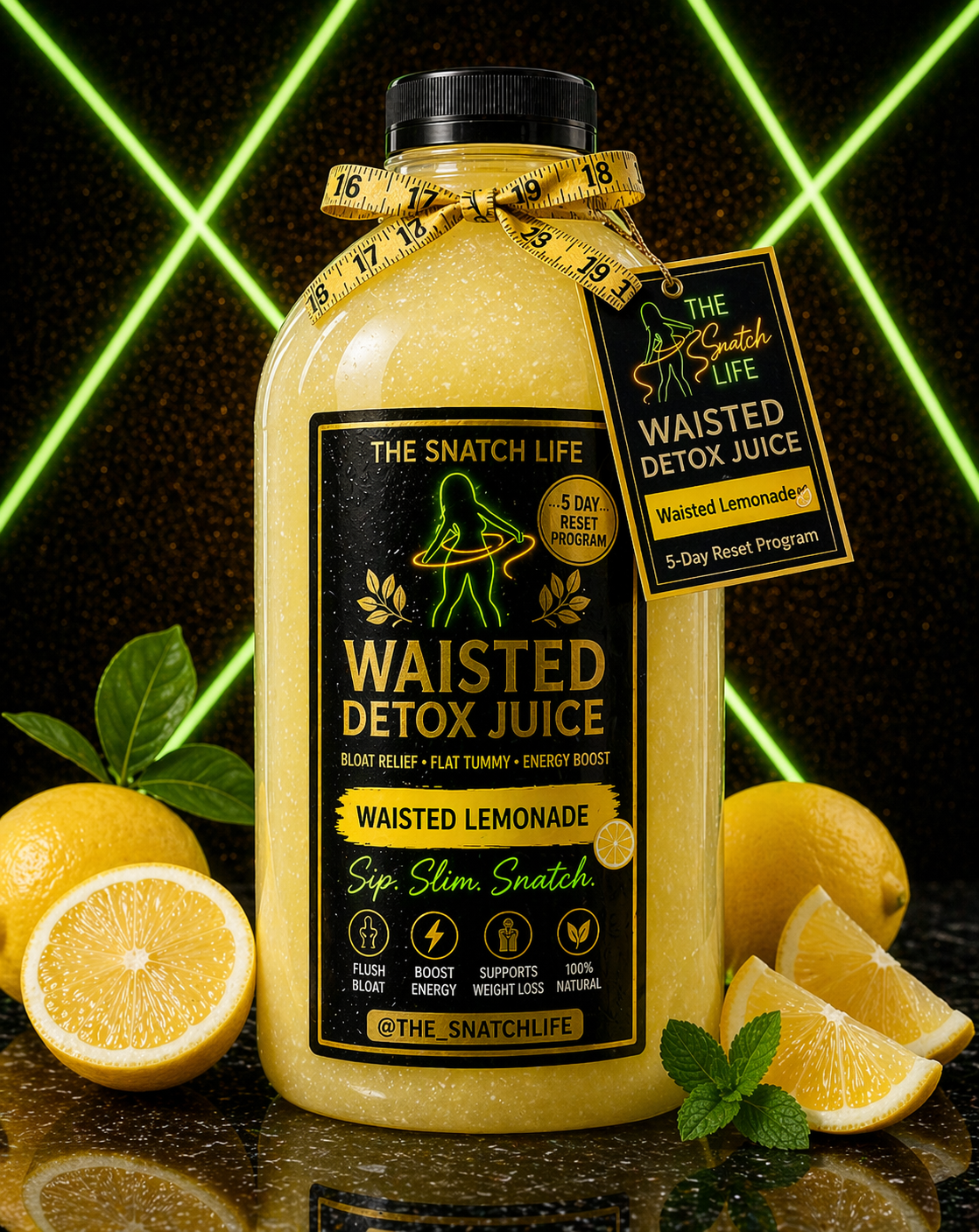 Waisted Detox β Classic Lemonade Cleanse π