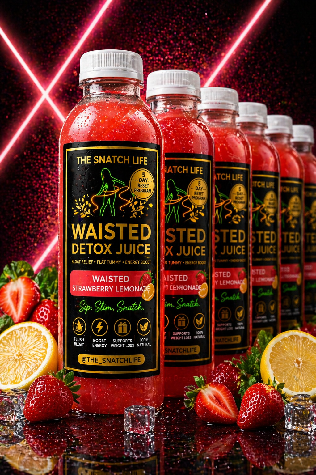 Waisted Detox – Strawberry Lemonade Slim 🍓🍋
