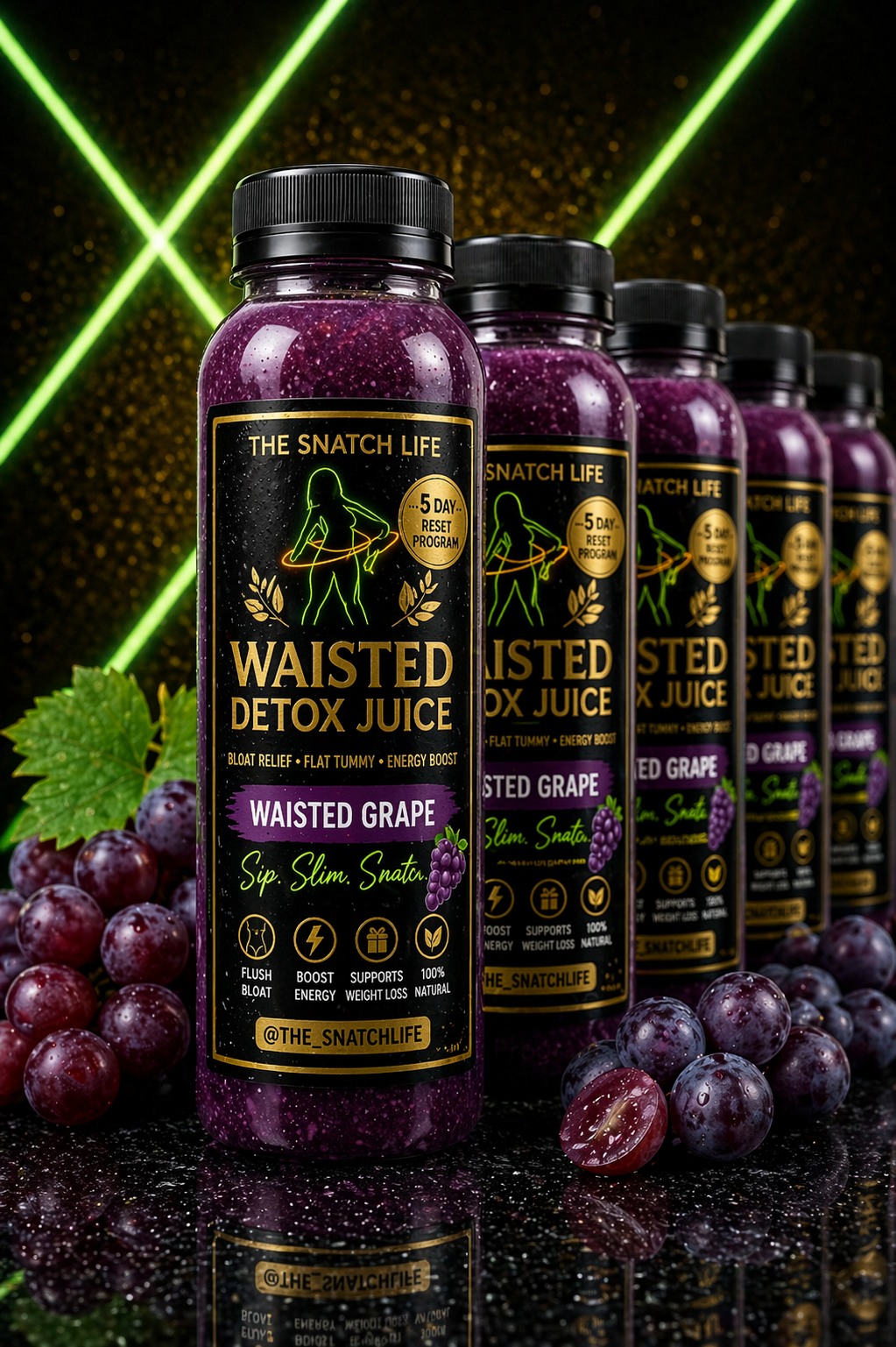🍇 Waisted Detox – Grape Waist Blast 🍇