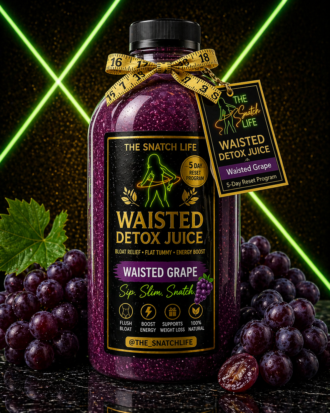 🍇 Waisted Detox – Grape Waist Blast 🍇